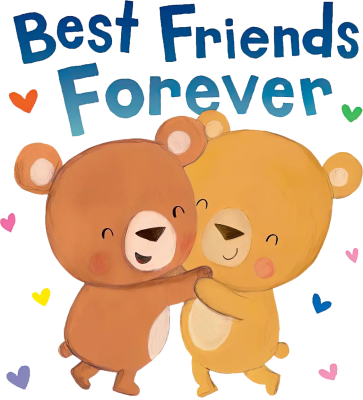 Best Friends Forever — две прегърнати мечета