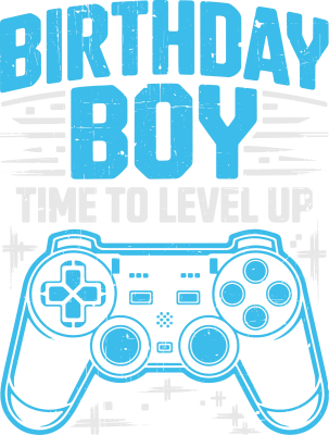 Birthday Boy, Time to Level Up — син геймпад